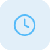 Aspire360 blue clock icon