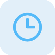 Aspire360 blue clock icon
