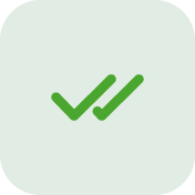 Aspire360 two green ticks icon