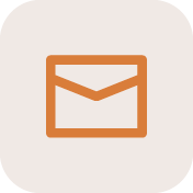 Aspire360 orange envelope or mail icon
