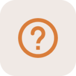 Aspire360 orange question mark in circle icon