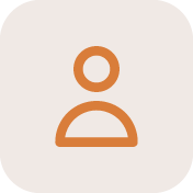 Aspire360 - Orange square user icon