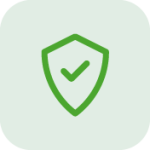 Aspire360 green shield with tick icon