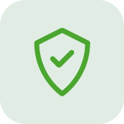 Aspire360 green shield with tick icon